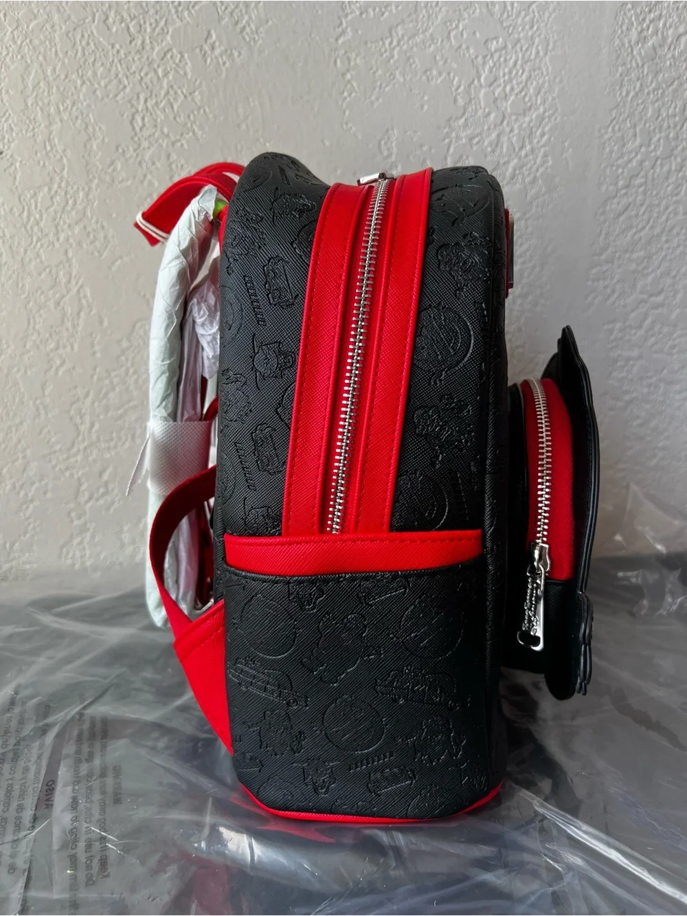NWT Loungefly Ghostbusters Logo Glow-in-the-Dark Mini Backpack